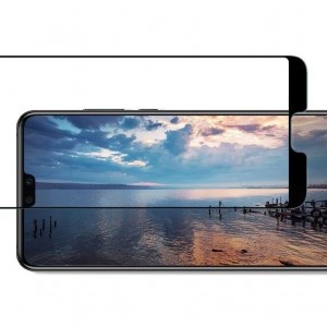 Huawei P20 Pro Spigen Glass.Fc kijelzővédő üvegfólia fekete