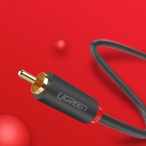 Ugreen stereo 2RCA audio/video cinch kábel 2m szürke (10518)