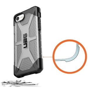 UAG Plasma fokozott védelmet biztosító tok iPhone 7/8/SE 2020 fekete átlátszó