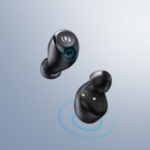 Ugreen TWS HiTune vezeték nélküli bluetooth 5.0 fülhallgató fekete (WS100 80606)