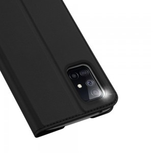 Dux Ducis Skin X fliptok Samsung Galaxy A51 5G fekete
