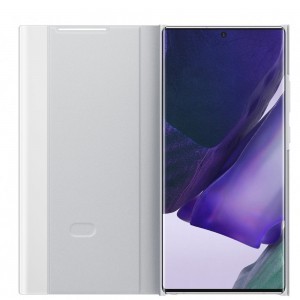 Samsung EF-ZN985CSEGEU Clear Intelligent View tok Samsung Note 20 Ultra fehér-ezüst