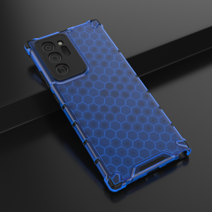 Honeycomb armor TPU tok Samsung Galaxy Note 20 Ultra kék