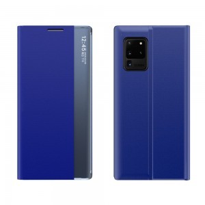 Sleep Case fliptok Samsung Note 20 Ultra kék