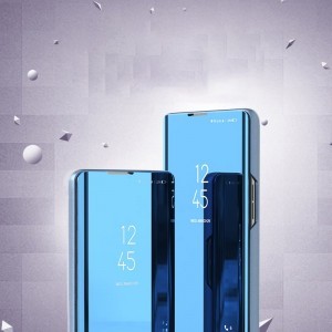 Clear View fliptok Samsung Galaxy Note 20 Ultra kék