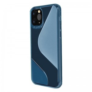 S-Case flexibilis TPU tok Huawei P40 Lite / Nova 7i / Nova 6 SE kék