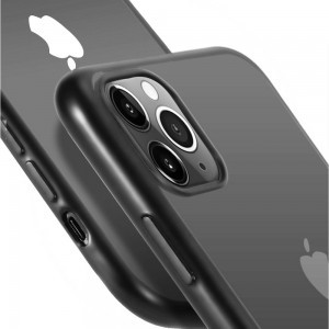 Forcell Electro Matt tok iPhone 12/ 12 Pro fekete