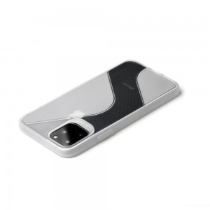 Forcell S-Case flexibilis TPU tok iPhone 12/12 Pro átlátszó