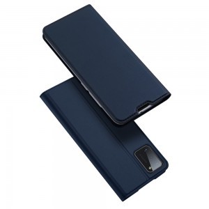 Dux Ducis Skin Pro fliptok Samsung A41 kék