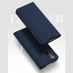 Samsung Note 20 Dux Ducis Skin Pro fliptok kék