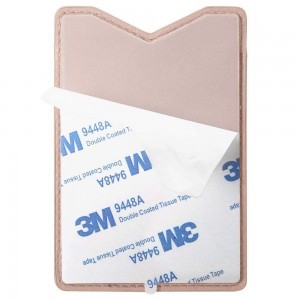 Sigen Cyrill Shine öntapadós hátlapi kártyatartó pink/márvány mintás