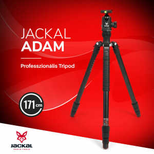 Jackal Royal Kit: Jackal Adam fényképező állvány + Jackal Jackdaw fényképező hátizsák + Jackal NT02 fényképező nyakpánt-1