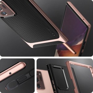 Samsung Galaxy Note 20 Ultra Spigen Neo Hybrid tok bronz színben