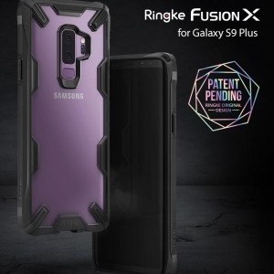 Ringke Fusion X tok Samsung Galaxy S9 Plus fekete (FUSG0001-RPKG)
