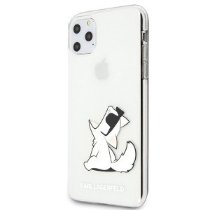 iPhone 12 Pro MAX tok Karl Lagerfeld KLHCP12LCFNRC Choupette Fun átlátszó