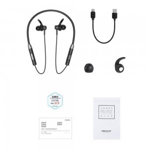 Nillkin E4 Soulmate Sport Vezeték nélküli bluetooth 5.0 IPX4 fülhallgató fekete