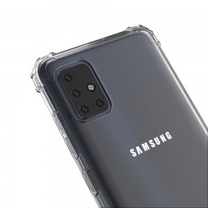Samsung A51 Wozinsky Anti Shock fokozott védelmet nyújtó tok átlátszó