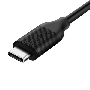 PITAKA USB Type-C / USB Type-C kábel 1m 3A fekete (CTC1001)
