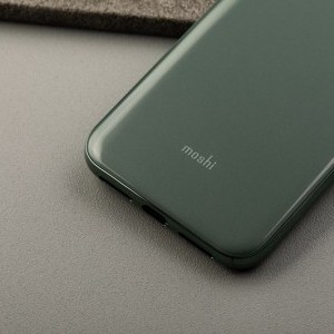 Moshi iGlaze iPhone 11 Pro keménytok, éjsötét zöld