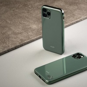 Moshi iGlaze iPhone 11 Pro keménytok, éjsötét zöld