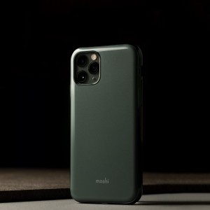 Moshi iGlaze iPhone 11 Pro keménytok, éjsötét zöld