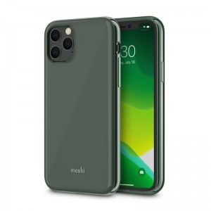 Moshi iGlaze iPhone 11 Pro keménytok, éjsötét zöld