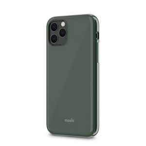 Moshi iGlaze iPhone 11 Pro keménytok, éjsötét zöld