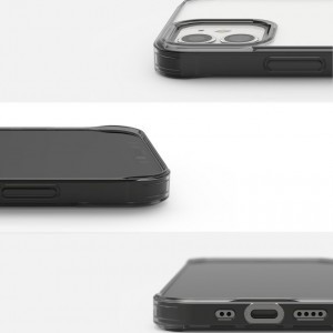 iPhone 12 mini Ringke Fusion PC és TPU tok szürke (FSAP0053)