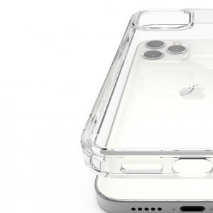iPhone 12 Pro MAX Ringke Fusion PC és TPU tok átlátszó (FSAP0056)