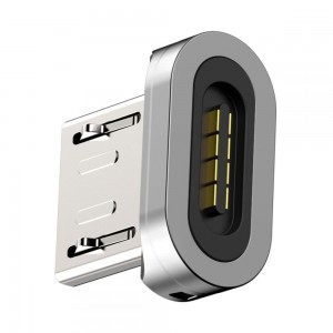 Baseus Zinc mágneses Micro USB csatlakozó vég adapter (CAMXC-E)