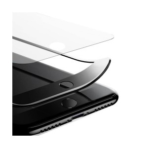 Baseus 0.23mm domború kijelzővédő üvegfólia iPhone 7/8/SE 2020 fekete (SGAPIPH8N-GPE01)