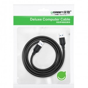Ugreen USB 2.0 - USB 2.0 kábel 1,5m fekete (US128 10310)