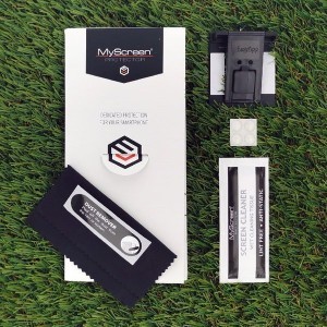 MyScreen Diamond kijelzővédő üvegfólia Huawei P30 Lite fekete