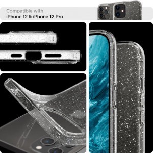iPhone 12/ 12 Pro Spigen Liquid Crystal tok Glitter Crystal (ACS01698)