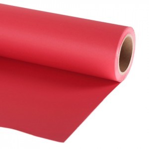 Manfrotto papírháttér 2.75 x 11m red (piros) (LP9008)