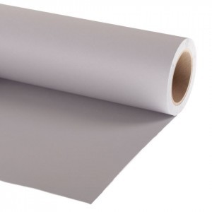 Manfrotto papírháttér 2.75 x 11m paper flint(világos szürke) (LP9026)-0