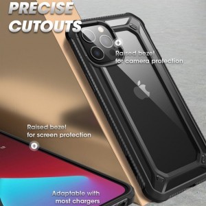 iPhone 12 Pro MAX Supcase Exo Pro tok fekete