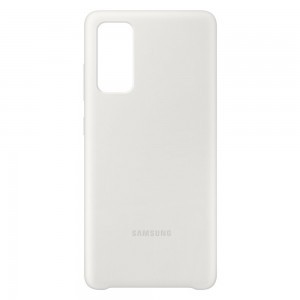 Samsung gyári szilikon tok Samsung S20 FE 5G fehér (EF-PG780TWEGEU)