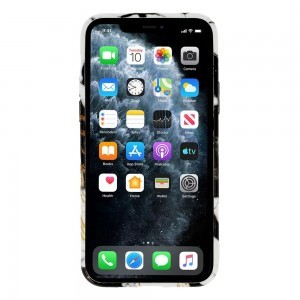 iPhone 12/12 Pro Szilikon tok márvány mintával Design 3