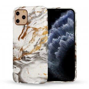 iPhone 12 mini Szilikon tok márvány mintával Design 2