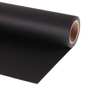 Manfrotto papírháttér 1.37 x 11m black (fekete) (LL LP9120)-0