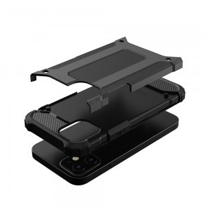 iPhone 12 Pro MAX Hybrid Armor tok fekete