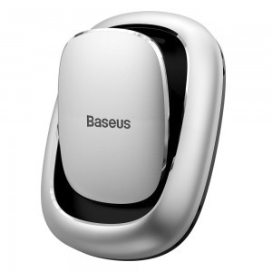 Baseus Beetle 2x Univerzális öntapadós tároló csipesz ezüst (ACGGJK-0S)