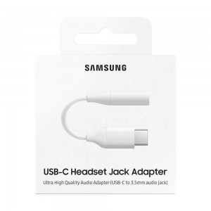 Samsung 3.5mm mini jack to USB Type-C headphone adapter fehér (EE-UC10JUWEGWW)