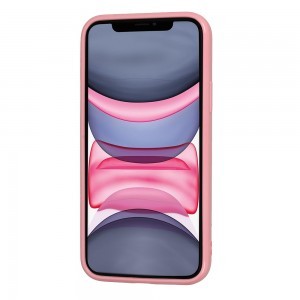 iPhone 12 Pro MAX Jelly szilikon tok világos pink
