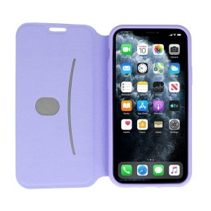 iPhone 12 Pro MAX Vennus Lite fliptok világos lila