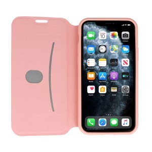 iPhone 12 Pro MAX Vennus Lite fliptok világos pink