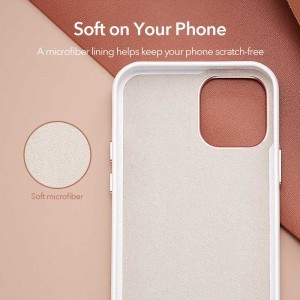 ESR Metro bőr tok iPhone 12 mini fehér 