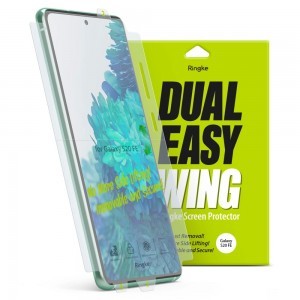 Ringke Dual Easy 2x kijelzővédő PET fólia Samsung S20 FE
