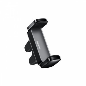 Baseus Steel Cannon szellőzőre rögzíthető autós telefontartó fekete